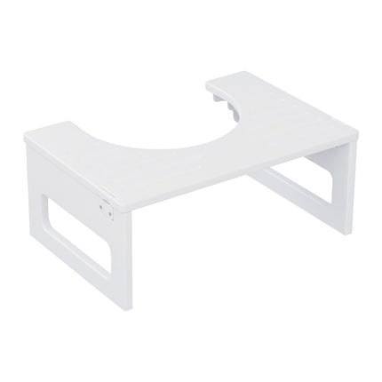 Folding Bamboo Toilet Stool – Non-Slip, Compact Design