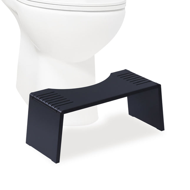 Opvouwbare bamboe toiletkruk - antislip, ruimtebesparend