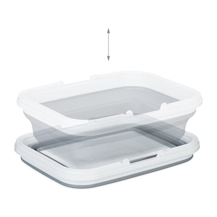 Folding Basket with Handle – Waterproof, Space-Saving