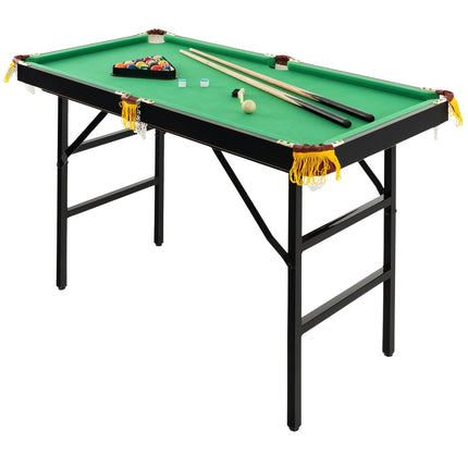 Folding Billiard Table with Accessories, 122 cm, Green