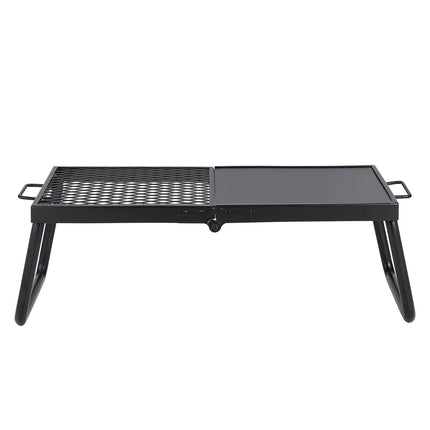 Opvouwbare kampvuurgrill, 57 cm stalen rooster, inclusief draagtas