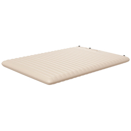 Folding Camping Air Mattress - Double Size, Foot Pump