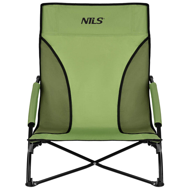 Folding Camping Chair, 120 kg Capacity, Green