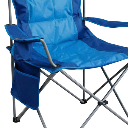 Folding Camping Chair, High Back, Cup Holder, Carry Bag
