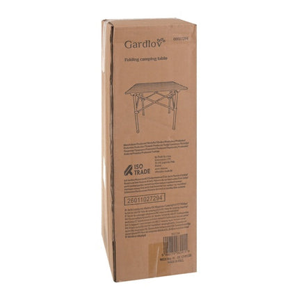 Folding Camping Table, Carbon Steel, 70kg Load Capacity