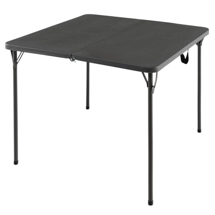 Folding Camping Table, HDPE Top, Steel Frame, 330 lb
