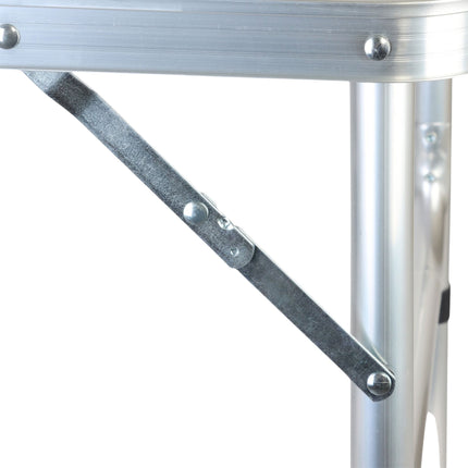 Folding Camping Table, Height-Adjustable, Portable
