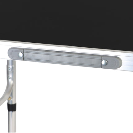 Folding Camping Table, Height-Adjustable, Portable