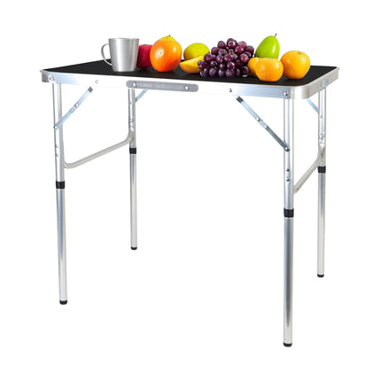 Folding Camping Table, Height-Adjustable, Portable