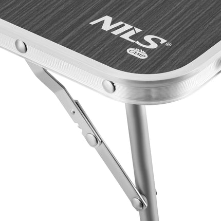 Folding Camping Table, Low Height, Dark Grey