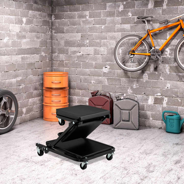 Folding Car Creeper Board with 360° Swivel Wheels