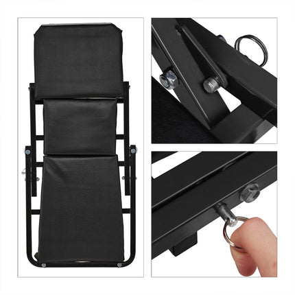 Folding Car Creeper Board with 360° Swivel Wheels