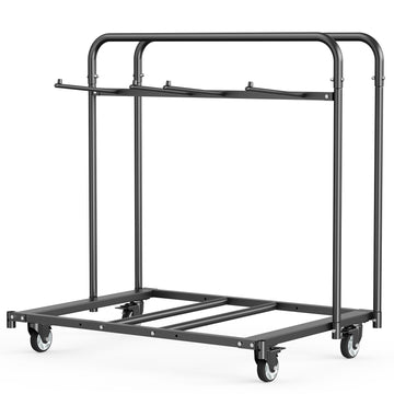 Folding Chair Cart, 400 lb Capacity, Holds 14 Chairs