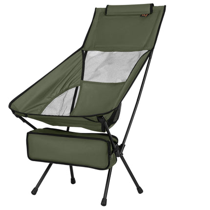 Folding Chair, Ultra Light, Khaki, Portable