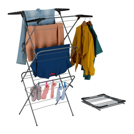 Folding Clothes Airer – Indoor/Outdoor Laundry Rack