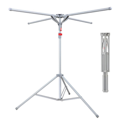 Folding Clothes Drying Rack, Compact, Space-Saving