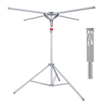 Folding Clothes Drying Rack, Compact, Space-Saving