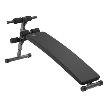 Folding Decline Ab Bench – 5-Level, 226 kg Capacity