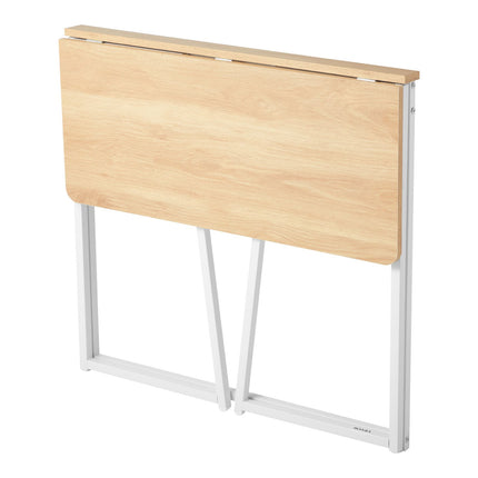 Folding Desk 80x40 cm, Particleboard Top, Storage Hooks