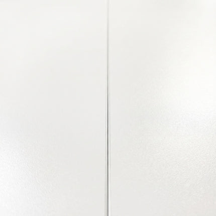 Folding Desk with Wheels, White, 80 x 50 cm