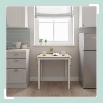 Folding Dining Table for 2–4, Space-Saving Design