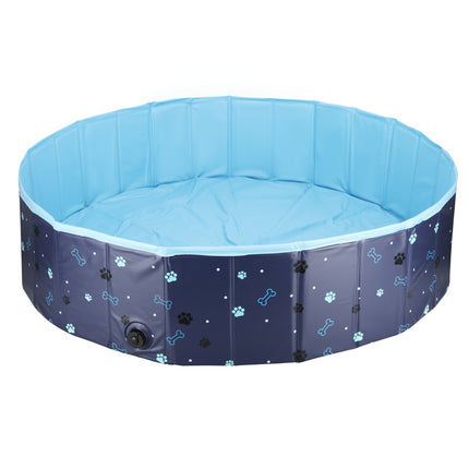 Folding Dog Pool XL – 120x30 cm, Durable Design
