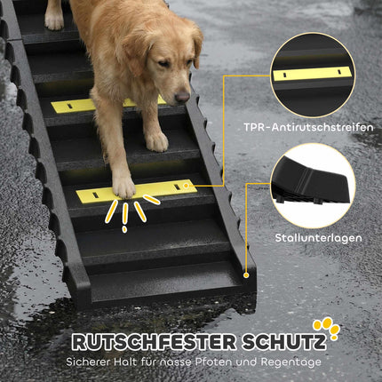 Folding Dog Ramp for Cars & SUVs, Non-Slip, 68kg Capacity