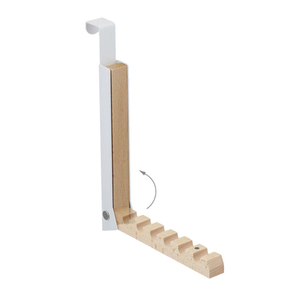 Folding Door Hook in White