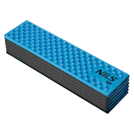 Folding Exercise Mat, 188cm, Blue
