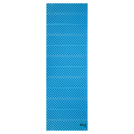 Folding Exercise Mat, 188cm, Blue