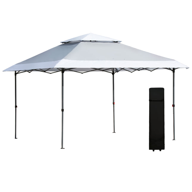 Pop-Up Garden Gazebo 3.5x3.5m, UV protection, Oxford fabric