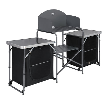 Folding Kitchen Travel Cabinet with Cover