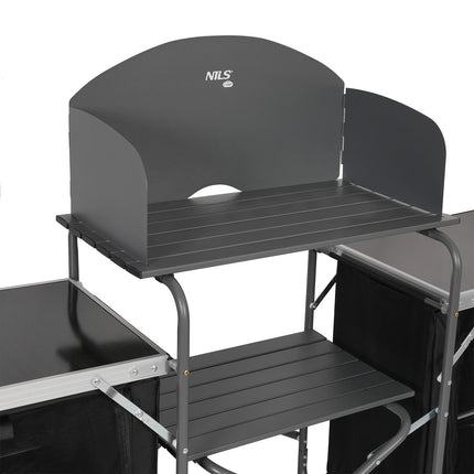 Folding Kitchen Travel Cabinet with Cover