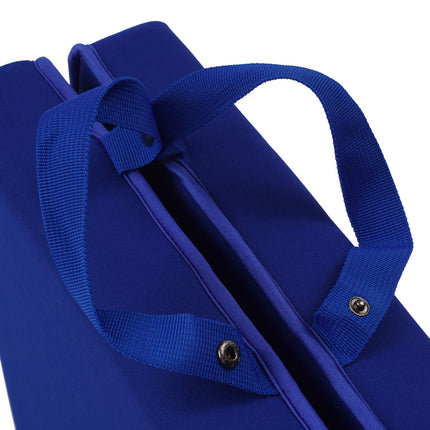 Folding Knee Pad with Handles – Dark Blue, Foam