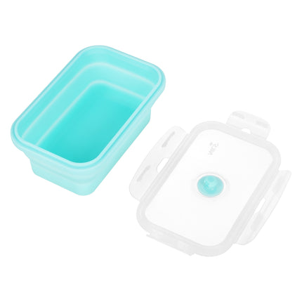 Folding Lunch Box, Mint, 500ml Capacity