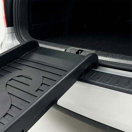 Folding Plastic Dog Ramp, Black, 154 cm Length