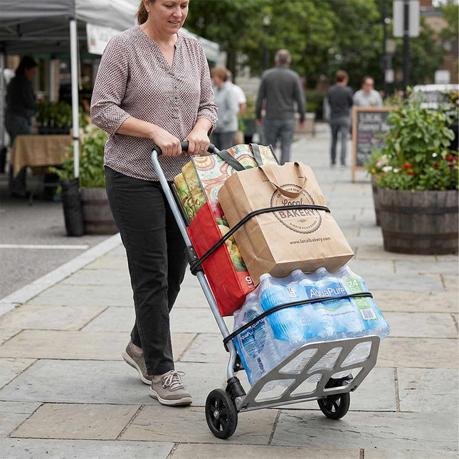 Folding Sack Truck, 120 kg Capacity, Telescopic Handle