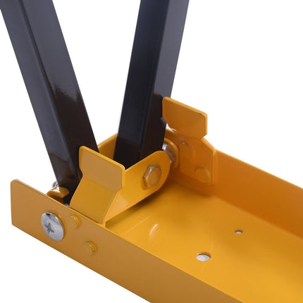 Folding Sawhorse Set, 275kg Capacity, Metal Frame