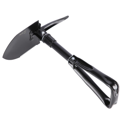 Folding Shovel with Carrying Case, Compact, Lightweight