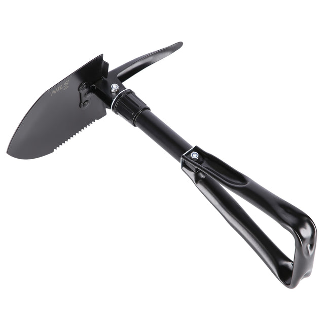 Folding Shovel with Carrying Case, Compact, Lightweight