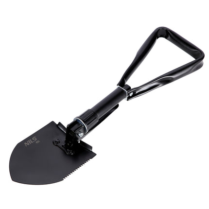 Folding Shovel with Carrying Case, Compact, Lightweight