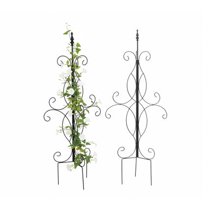 Folding Steel Garden Trellis for Climbing Plants