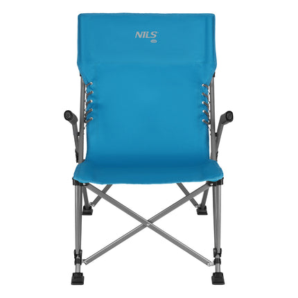 Folding Tourist Chair, Blue, Compact and Portable
