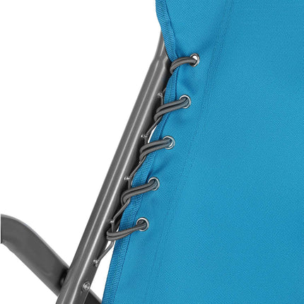 Folding Tourist Chair, Blue, Compact and Portable