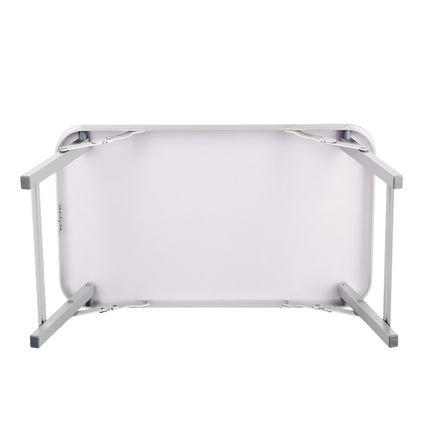 Folding Tourist Table, Low 50x30x20 cm, Grey