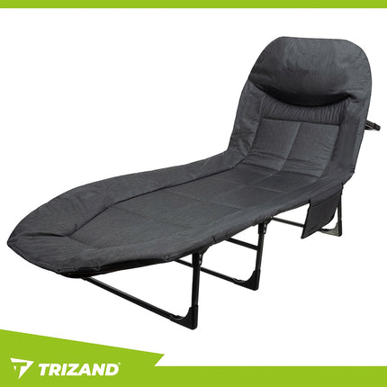 Folding Travel Bed with Mattress, 150kg Capacity