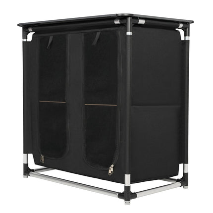 Folding Travel Locker with Top, Compact and Portable