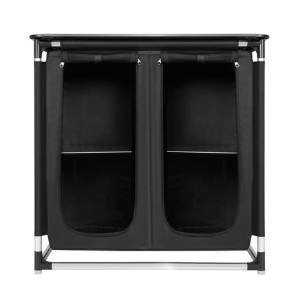 Folding Travel Locker with Top, Compact and Portable