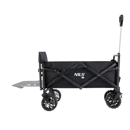 Folding Wagon, Black, 160L Capacity