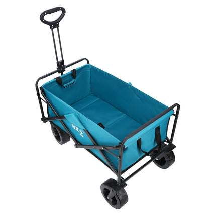 Folding Wagon, Green, 100L Capacity